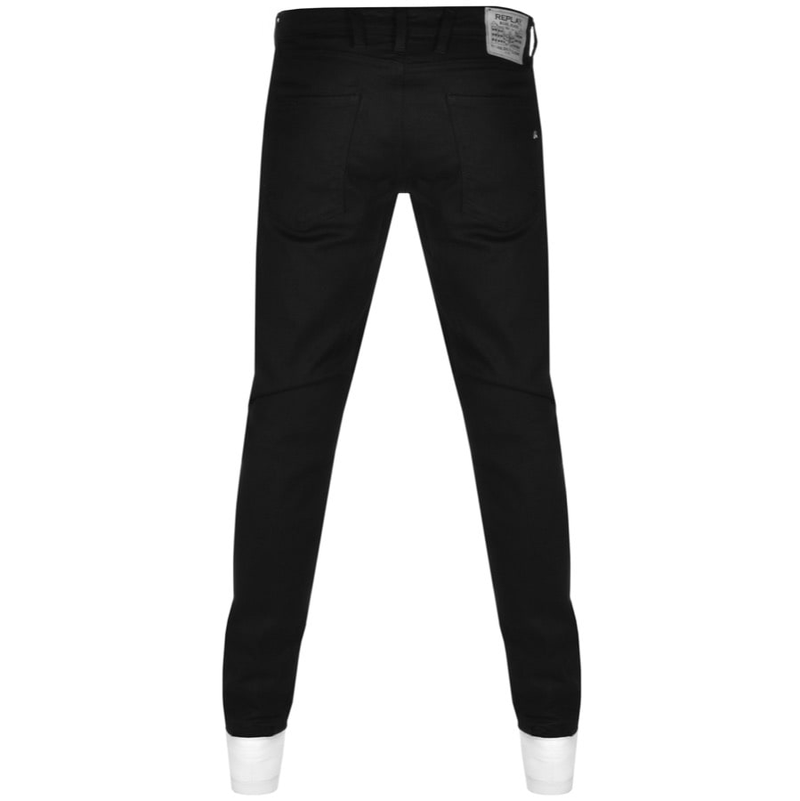 Alternative Image for ProductReplay Anbas Slim Jeans Black2